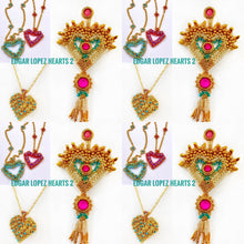 Load image into Gallery viewer, Edgar Lopez Hearts II (pattern)
