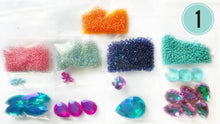 Load image into Gallery viewer, GARDEN OF BEAUTIES KIT (NECKLACE AND EARRINGS)
