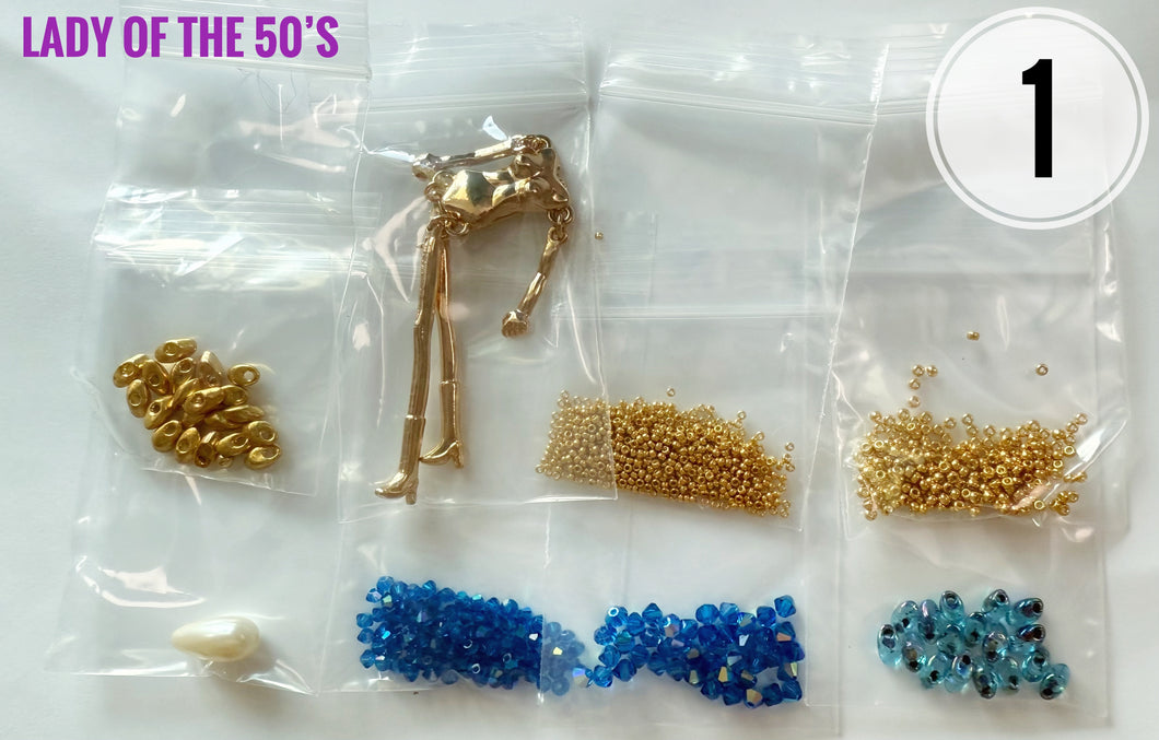 DOLL PENDANT KIT (LADY OF THE 50’S)